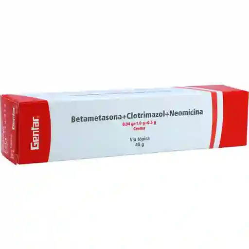 Genfar Betametasona (0.04 G/ 1.0 G/ 0.5 g)