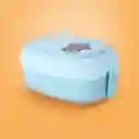Contenedor de Alimentos Doble Capa Grizzly we Bare Azul Miniso
