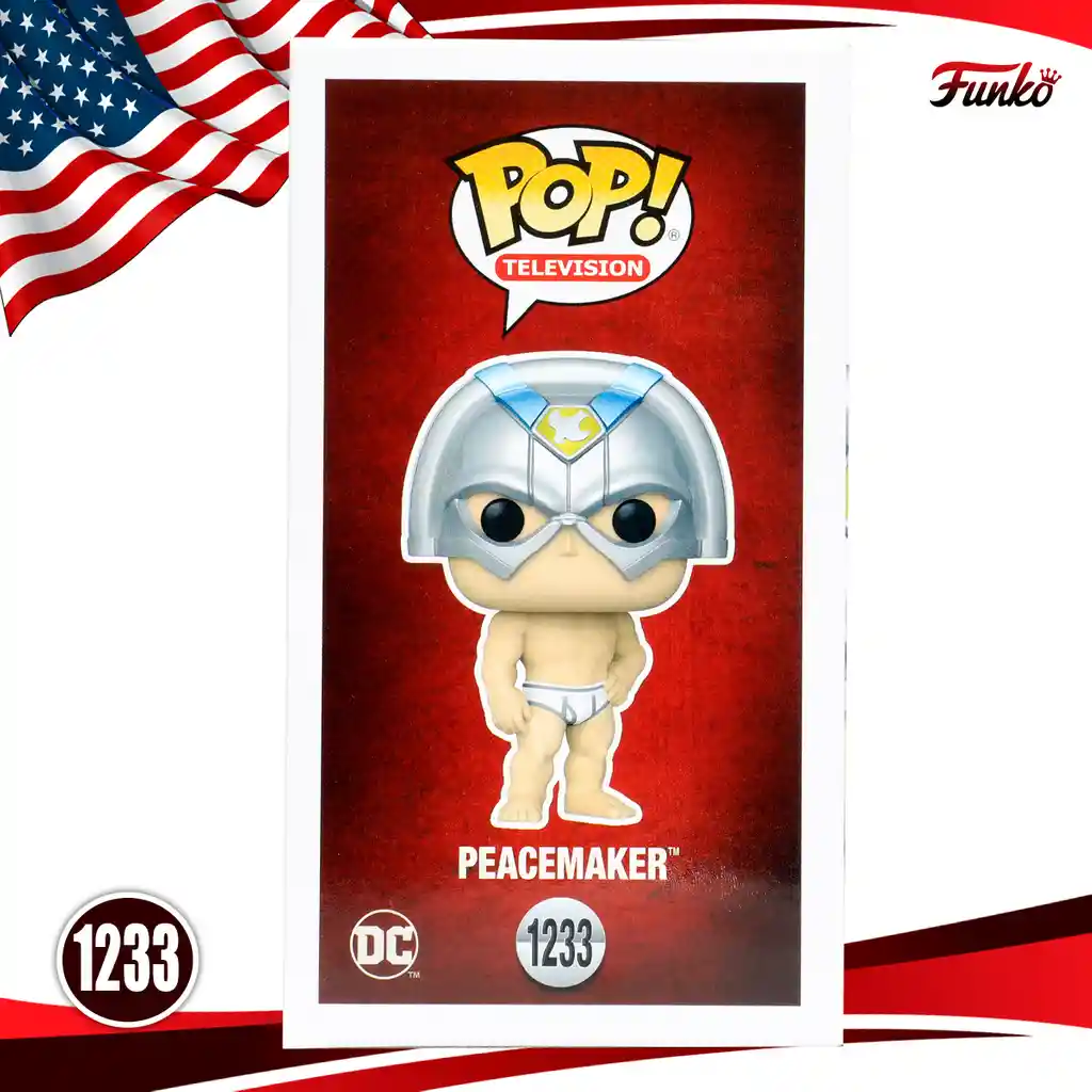  Funko Pop! Figura De Coleccion DC Peacemaker Peacemaker 