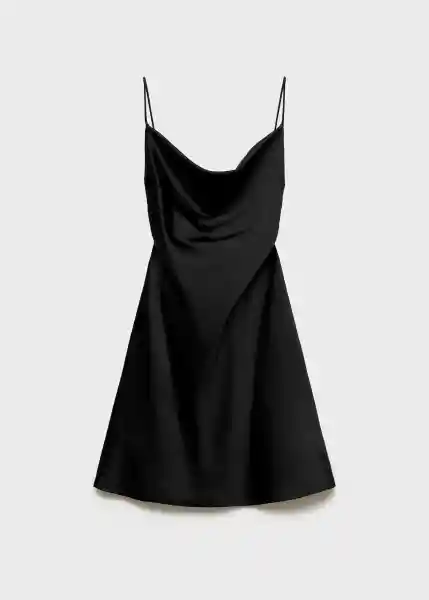 Vestido Lily Negro Talla XS Mujer Mango