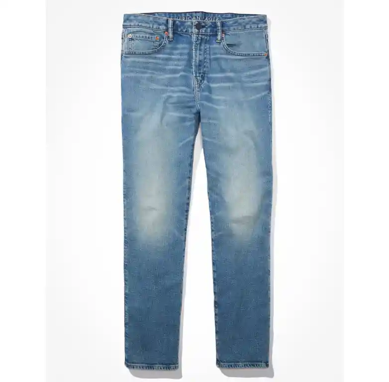 Jean Athletic Straight Hombre Azul Talla 32 x 32 American Eagle