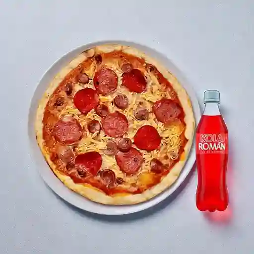 Combo Pizza Barbacoa + Kola Roman 300 ml