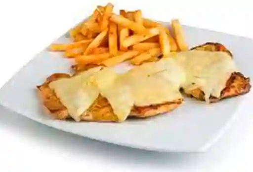 Combo Pechuga Gratinada