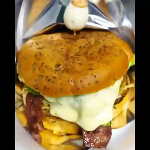 Hamburguesa Doble Mixta