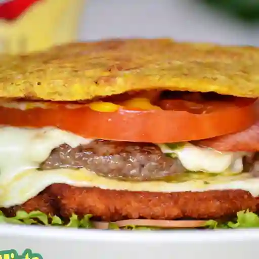 Hamburguesa de Patacón Mixta
