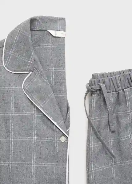 Pijama Dreams Gris Medio Vigore Talla 19 Teen Niñas Mango