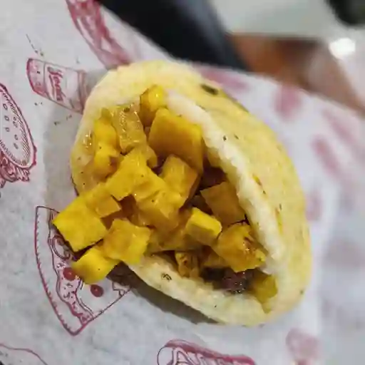 Arepa con todo