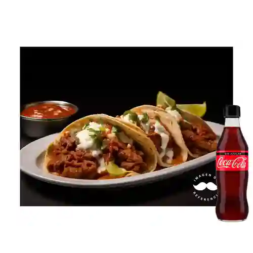 Combo Taco de Birra X 2+ 1cocacola 350ml