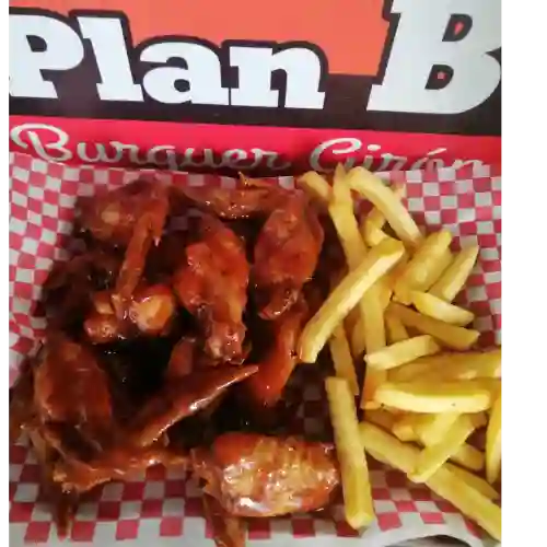 Alitas Bbq Plan B Burguer Giron