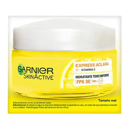Garnier-Skin Active Crema Facial Express Aclara FPS 30