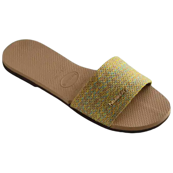 Sandalias You Malta Oro Rosa Talla 40 4147068 Havaianas