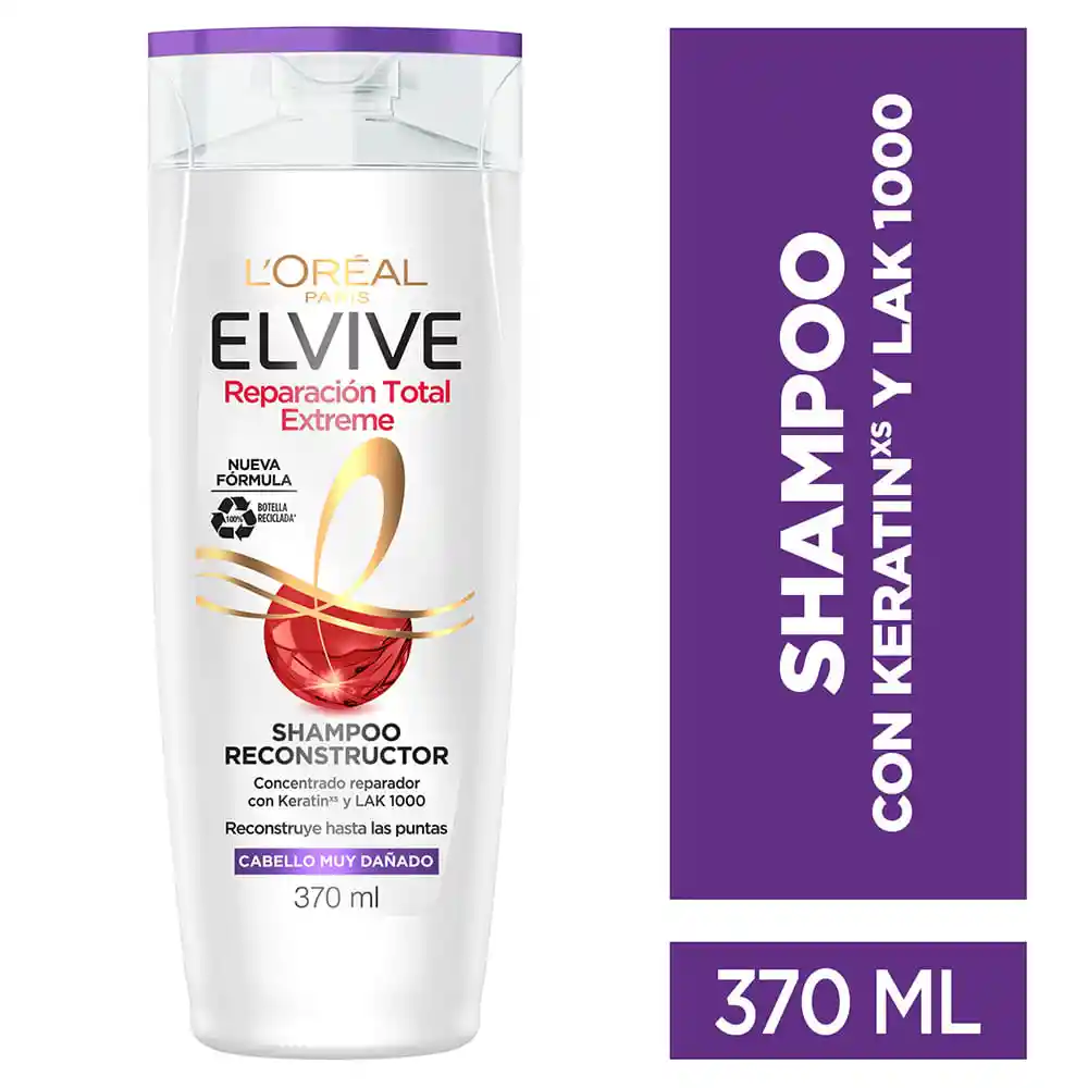 Elvive Shampoo Reparación Total 5 Extreme