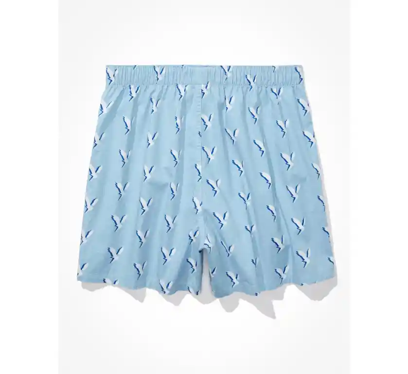 Bóxer Azul Talla Small Hombre American Eagle