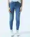 Jean Mujer Azul Talla 6 330D908 Americanino