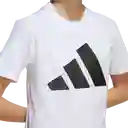 Adidas Sudadera Lifestyle de Niño Blanco Talla L