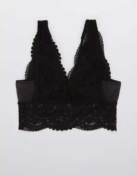 Bralette Aerie Negro Talla Medium American Eagle 16983255