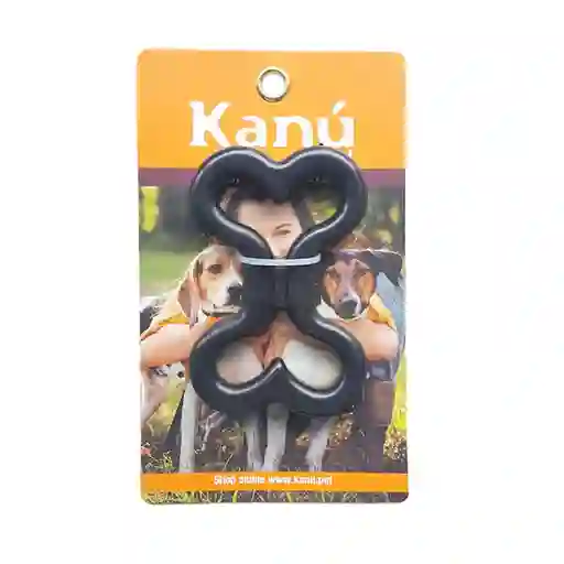 Kanu Juguete Para Perro Hueso De Ruber Negro