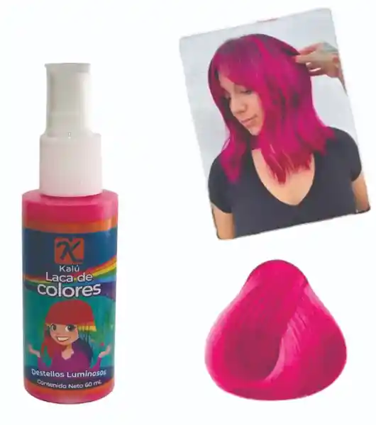 Kalú Laca Cabello Fucsia