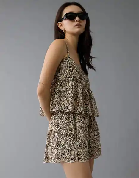 Camisa Mujer Multicolor Talla: MEDIUM 6300900 American Eagle