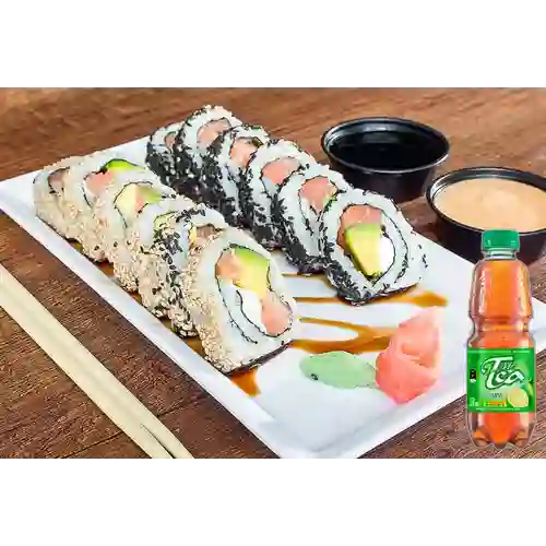 Combo Sushi Philadelphia + Mr Tea Limón 400 ml