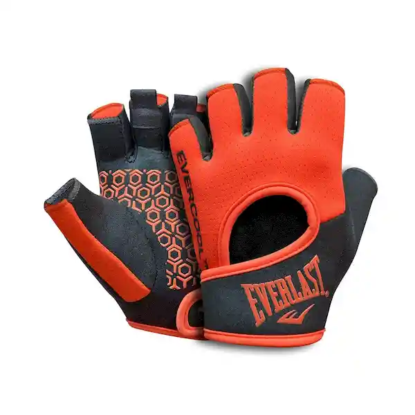 Everlast Guante de Pesas Heather Naranja Talla S