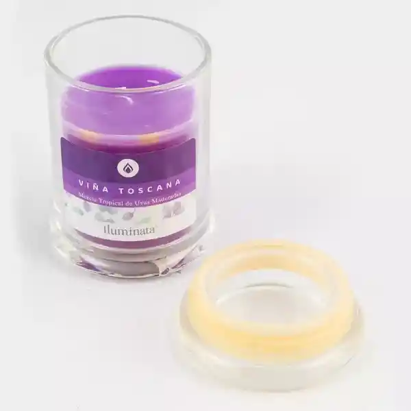 Iluminata Vela Viña Toscana Vaso Md V79