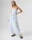 Vestido Mujer Azul Talla M 672G000_AZU144115 Americanino