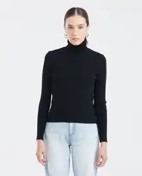 Suéter Effortless Negro Sombrío Ultra Oscuro XS Chevignon