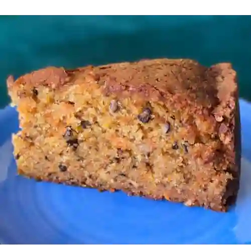 Porción torta zanahoria y nueces
