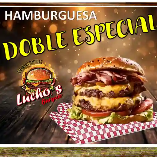 Hamburguesa doble especial