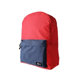 Maleta Escolar Rojo y Azul Miniso