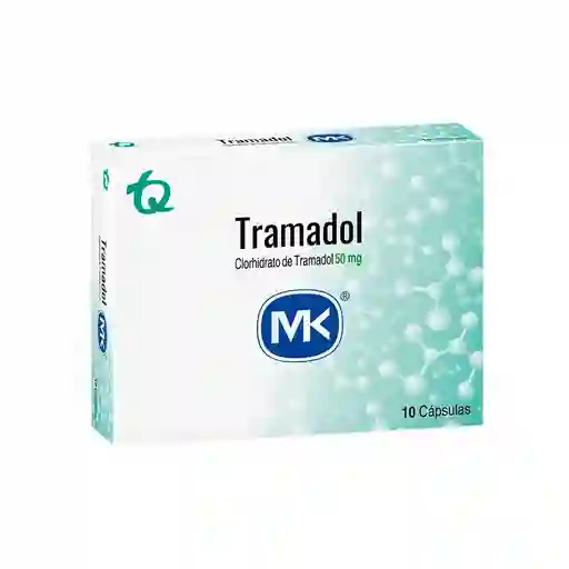 Mk Tramadol (50 mg) 10 Cápsulas