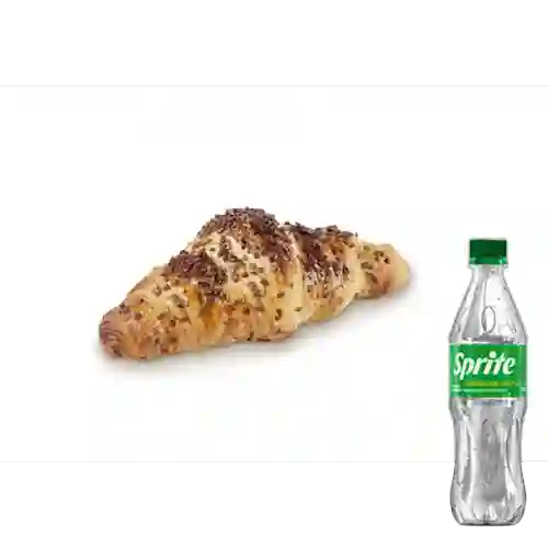 Combo Croissant de Chocolate + Sprite Original 400ml