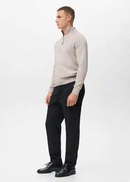 Pantalón Murlo Navy Talla 40 Hombre Mango