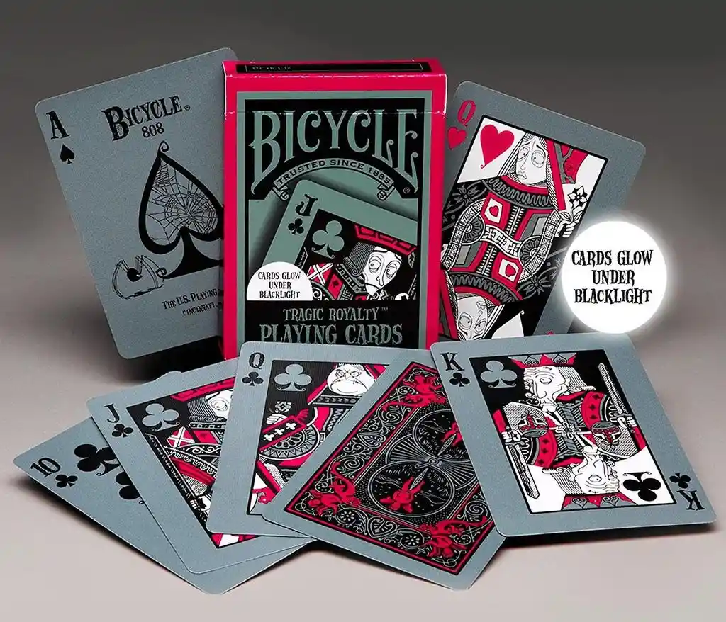 Naipes de cartas Tragic Royalty de Bicycle