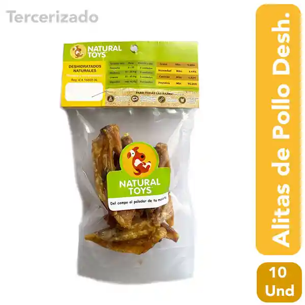Natural Toys Snack Alitas de Pollo Deshidratadas (Wingz)