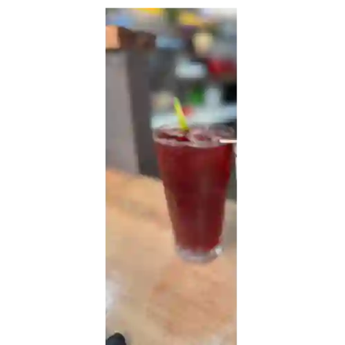 Té de Jamaica con Limón
