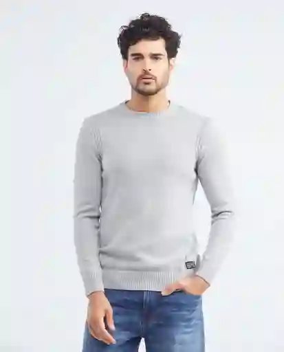 Sueter Heritage Gris Londres Medio Talla M Hombre Chevignon