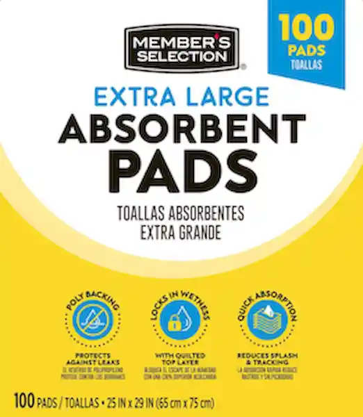Almohadilla Absorbentes Para Mascota XL Member's Selection