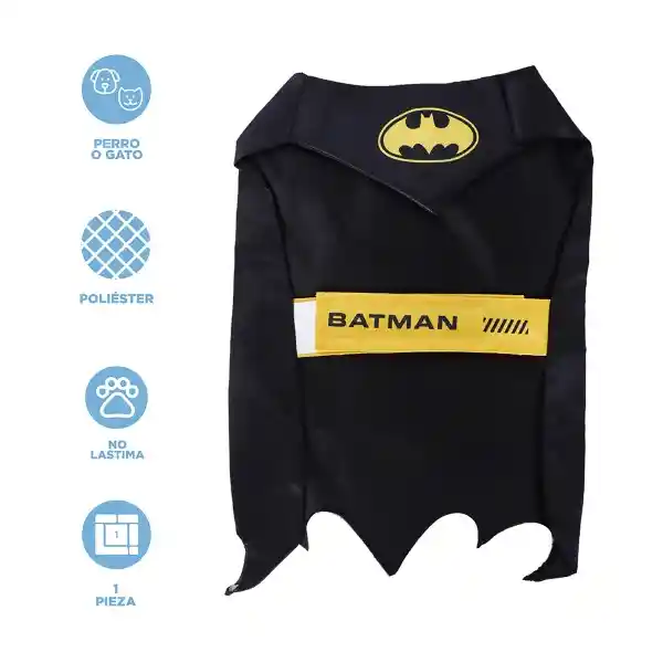 Accesorio Para Mascotas Capa Serie dc Batman Miniso