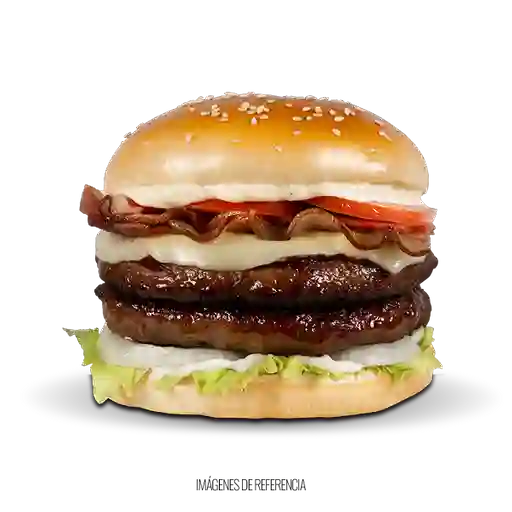 Hamburguesa Doble Carne.