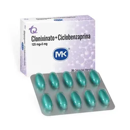 Mk Clonixinato Ciclobenzaprina (125 mg/5 mg)