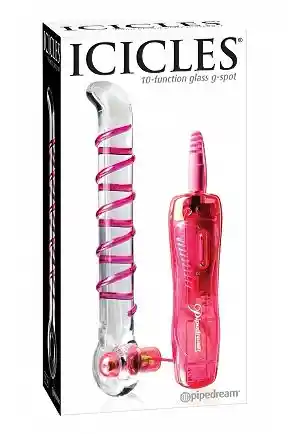 Vibrador Punto G Icicles No. 04 Claro