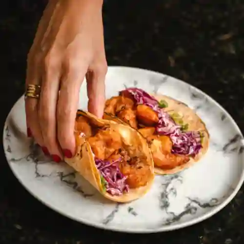 Tacos de Camarón Tempura