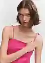 Vestido Pedro Fucsia Talla XS Mujer Mango