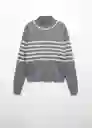 Jersey Mumu Gris Claro Vigoré Talla L Mujer Mango