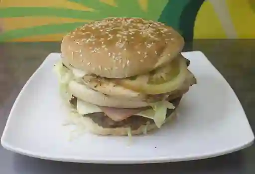 Hamburguesa Asada Combinada