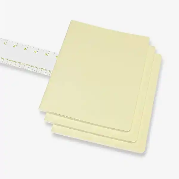 Inkanta Libreta Cahier Rayas Amarillo XL