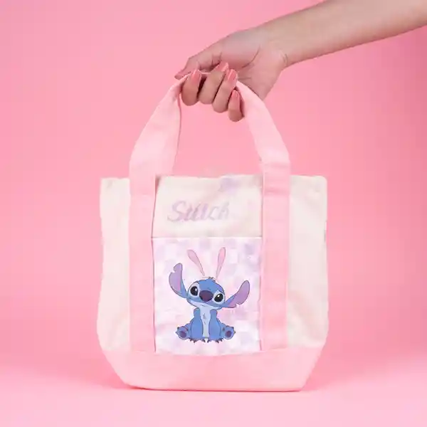 Bolso Disney Lilo & Stitch Rosa Miniso