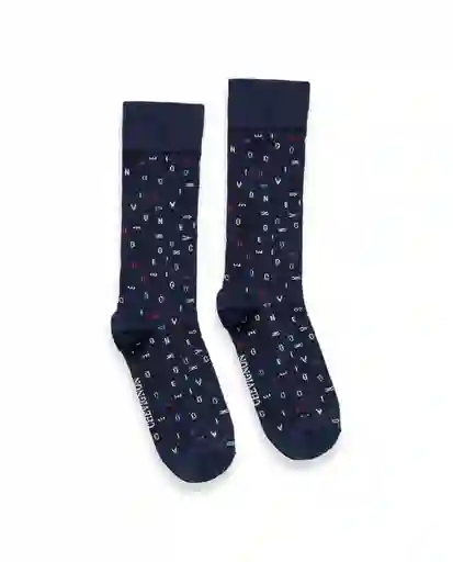 Medias Skull Negro Sombrio Ultraoscuro 10-12 Chevignon